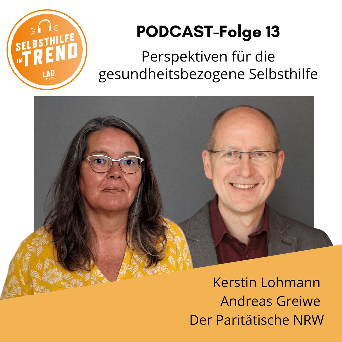 Folgencover mit Kerstin Lohmann und Andreas Greiwe